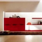 Modular livingroom composition SYSTEM BOX 203