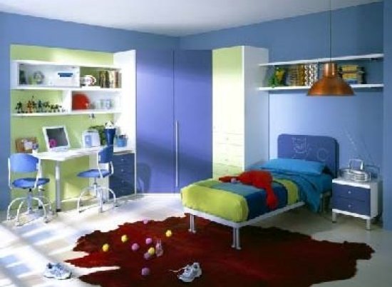 Modular wall composition SILOMA 425 for children room