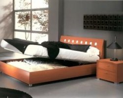 Bed with container ODEON